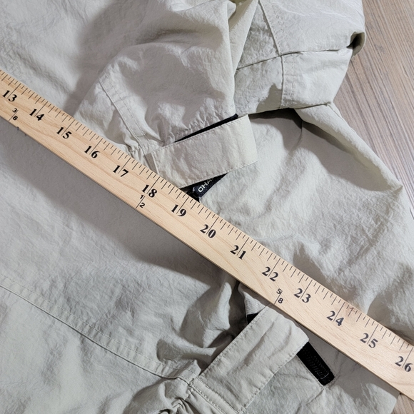 Vintage Mens Ralph Lauren and Chaps Nylon pullover Tan Jacket Size XL - Picture 11 of 12